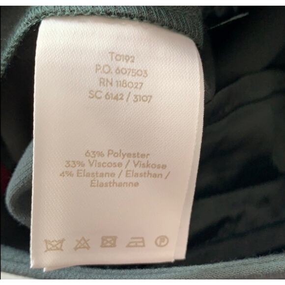 Boden Size Green Bristol Tuxedo Stripe Pants White Red 12R - Picture 7 of 9